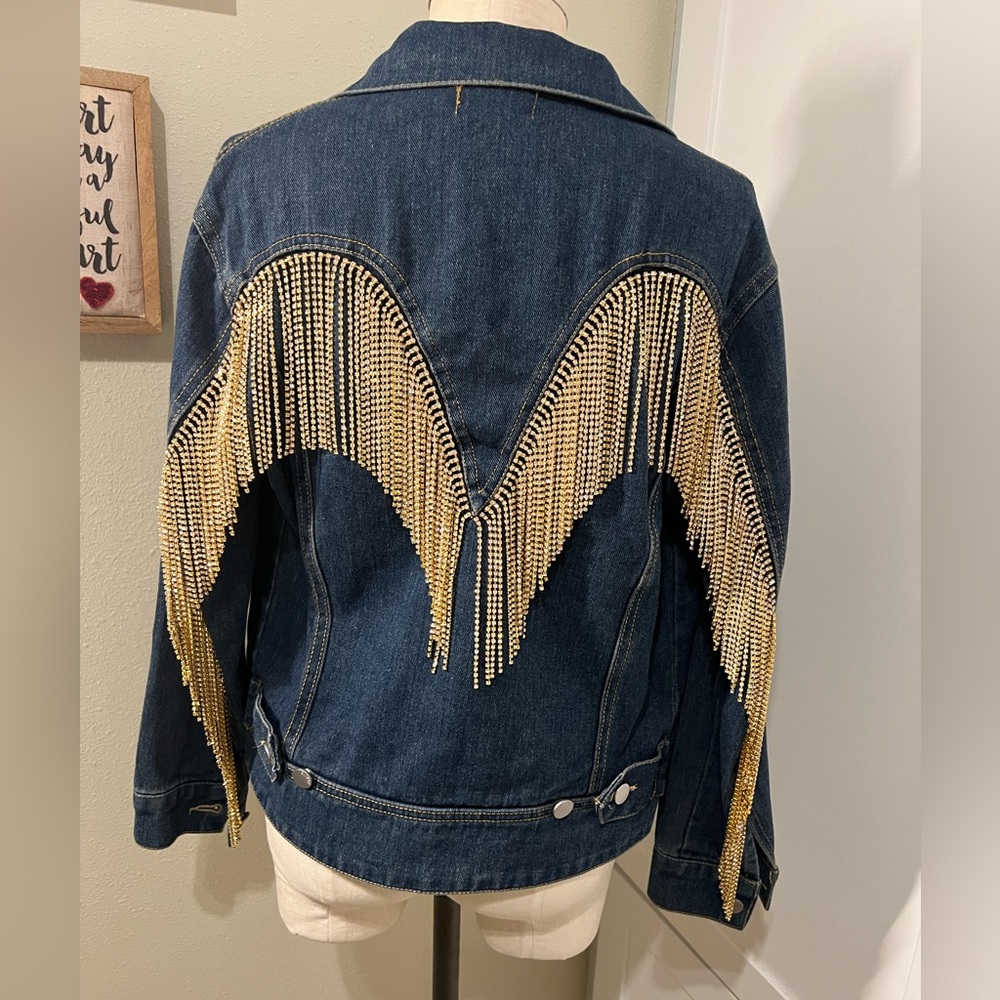 Don’t miss out this gorgeous jacket! Denim Jacket..Size S - Picture 16 of 16